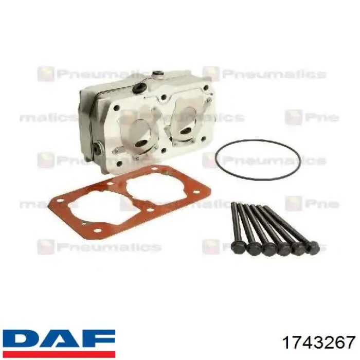 1743267 DAF Компресор, головка блоку (TRUCK)