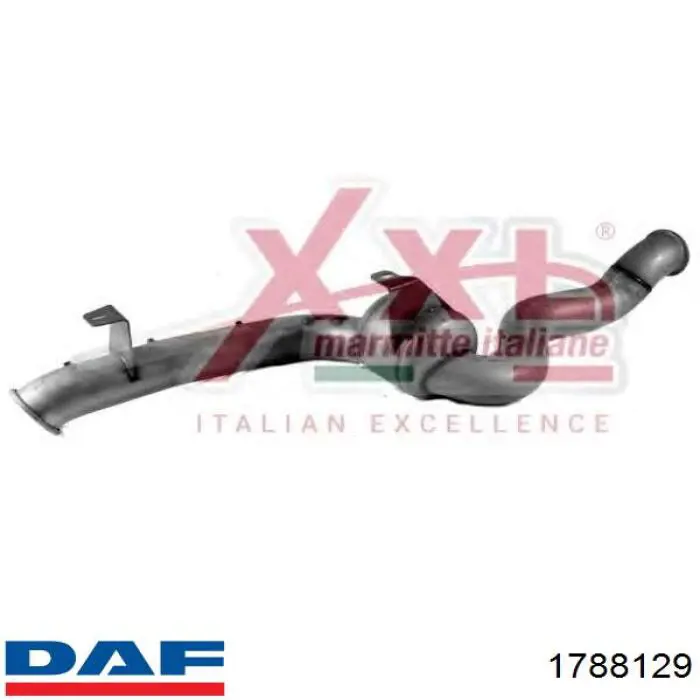 1788129 DAF Середній глушник