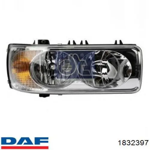 Фара права 1832397 DAF