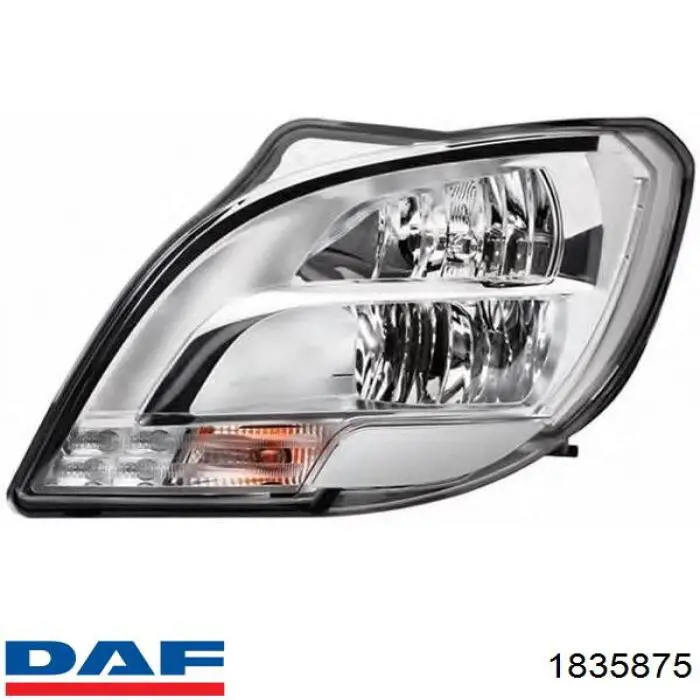 1835875 DAF Основна фара - вставка