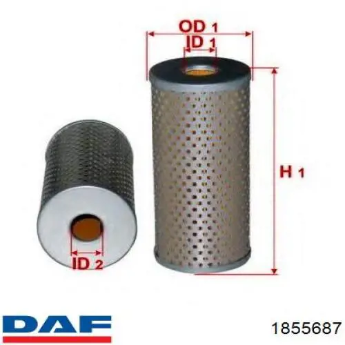 Купити 1855687 DAF Фільтр гідропідсилювача