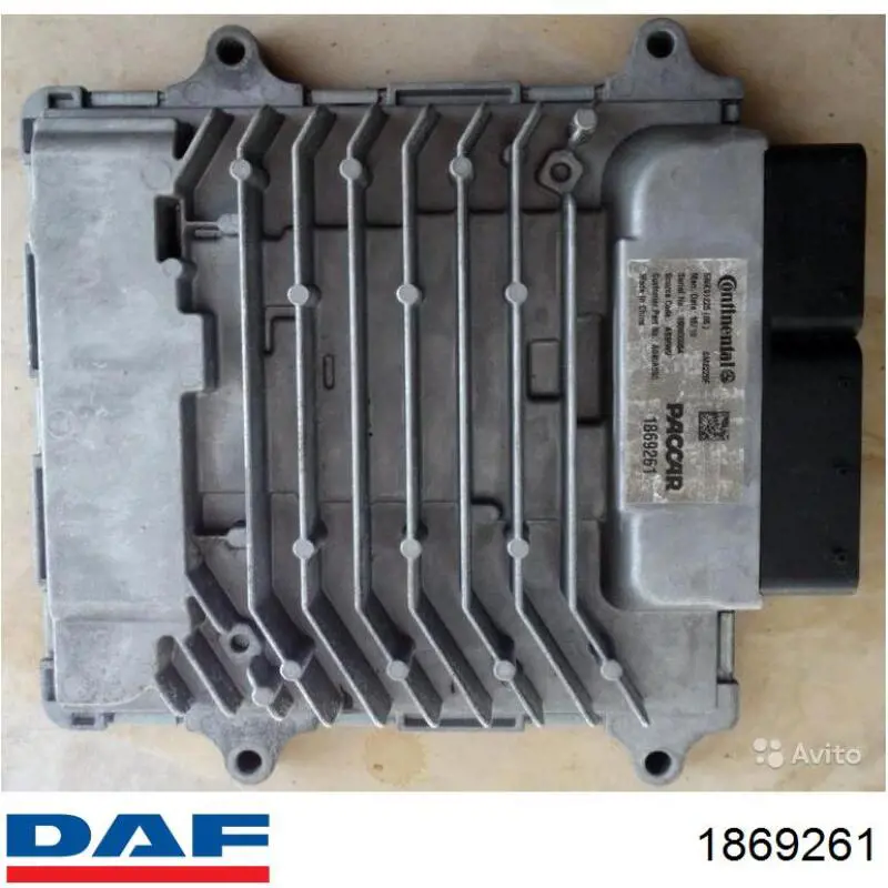 Блок управління AD BLUE DAF 1869261 ціна, від 194.48 USD