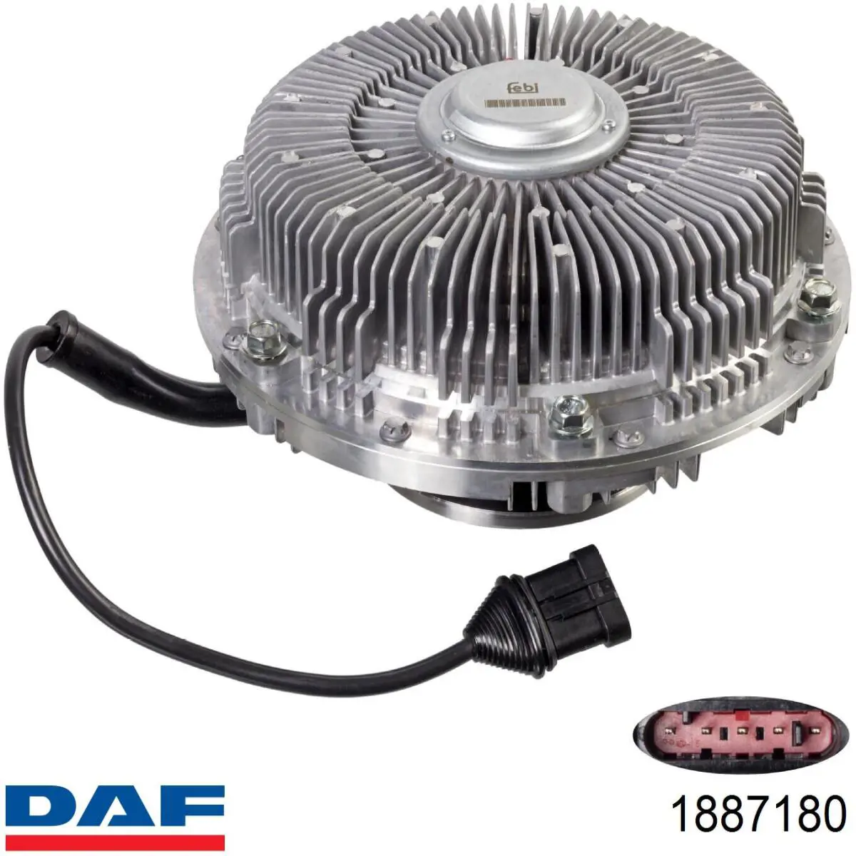 1887180 DAF Гідромуфта приводу вентилятора
