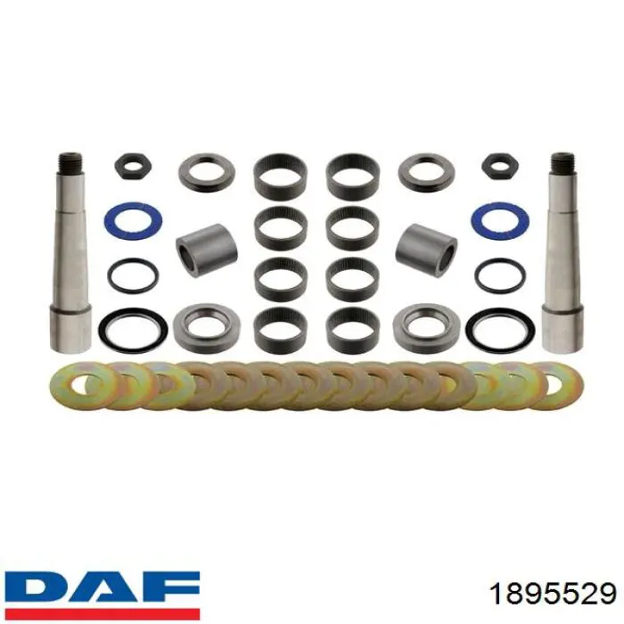 Ремкомплект шкворня поворотного кулака DAF 1895529 ціна, від 138.35 USD