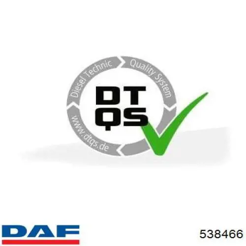 Купити 538466 DAF Підшипник хвостовика заднього моста, зовнішній