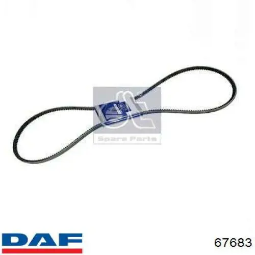 Ремінь генератора 13A1650HD Dayco