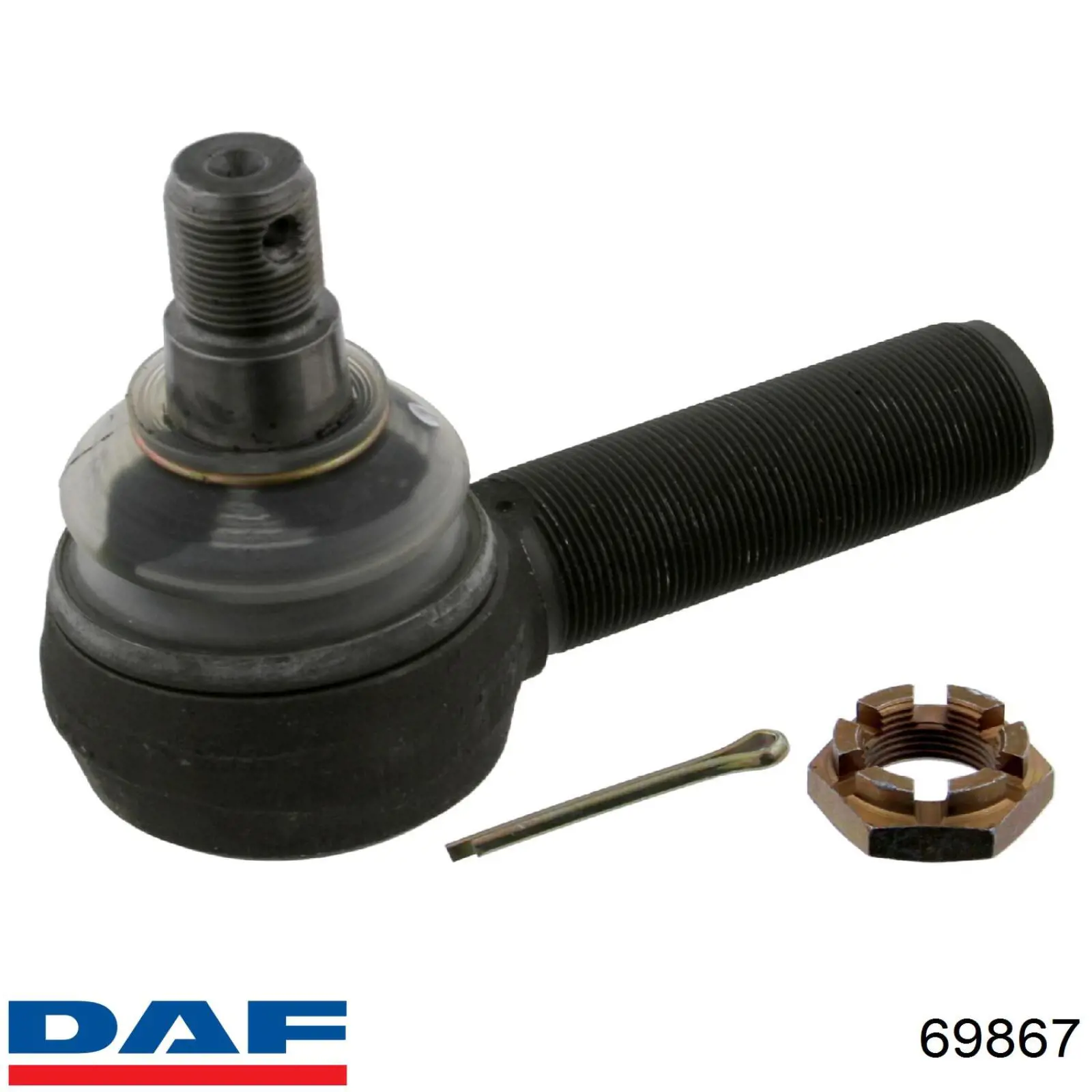 69867 DAF Наконечник поздовжньої рульової тяги