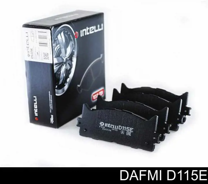 Гальмівні колодки Dafmi D115E ціна, від 16.83 USD
