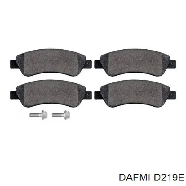 Гальмівні колодки Dafmi D219E ціна, від 11.27 USD