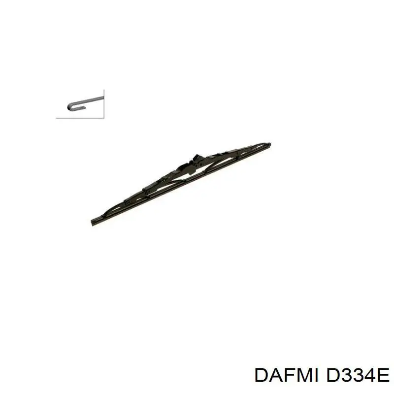 D334E Dafmi колодки гальмівні передні, дискові