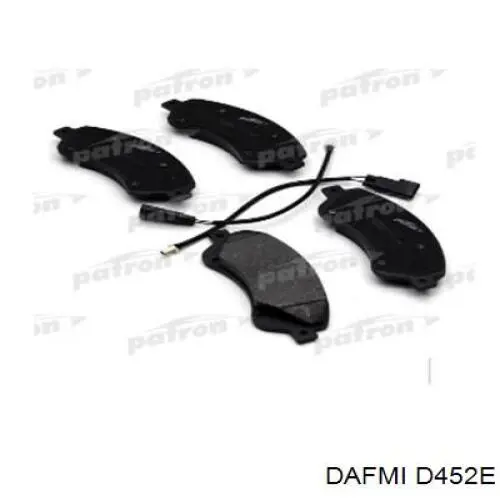 D452E Dafmi Передні гальмівні колодки