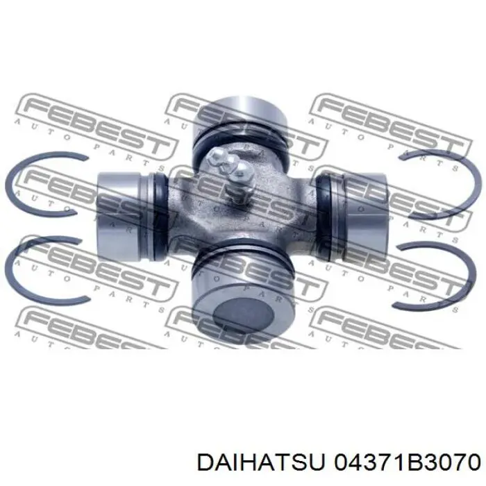 Хрестовина карданного валу Daihatsu 04371B3070 ціна, від 13.71 USD