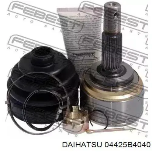 Пильник ШРУСа зовнішній 04425B4040 Daihatsu