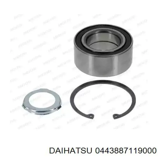0443887119000 Daihatsu Пильник ШРУСа зовнішній, передній піввісі