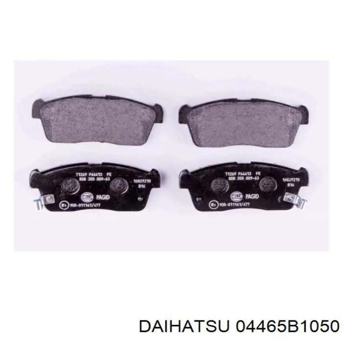 Гальмівні колодки Daihatsu 04465B1050 ціна, від 18.92 USD