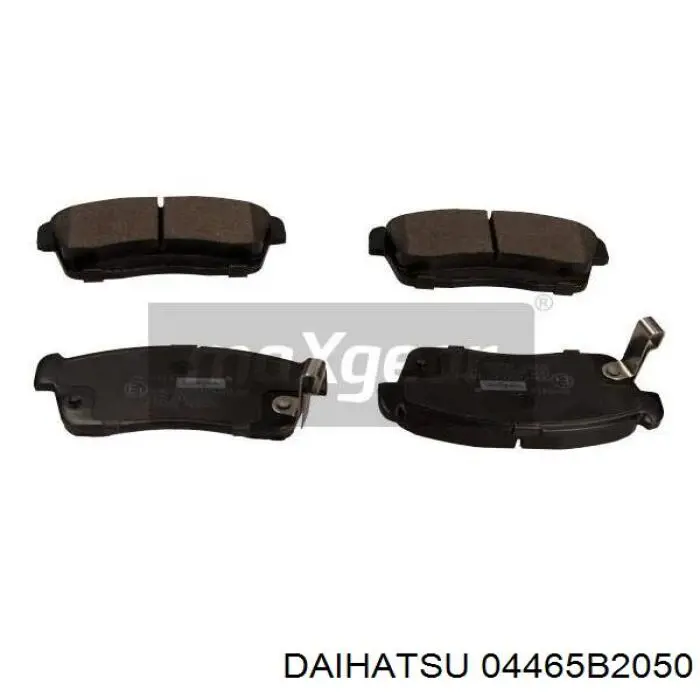 Колодки гальмівні передні, дискові 04465B2050 Daihatsu