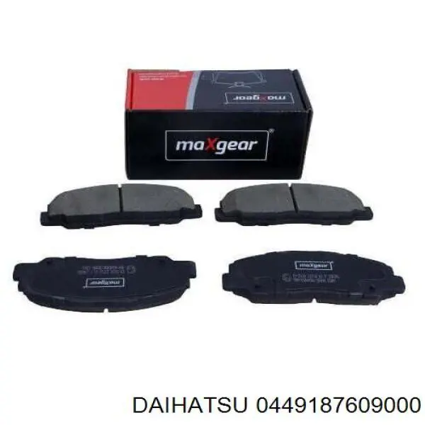 Купити 0449187609000 Daihatsu Колодки гальмівні передні, дискові