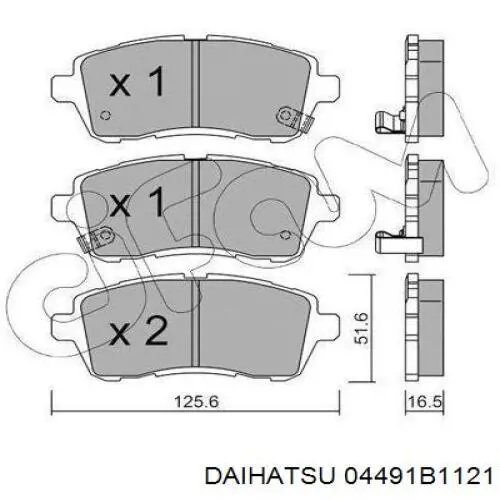  04491B1121 Daihatsu