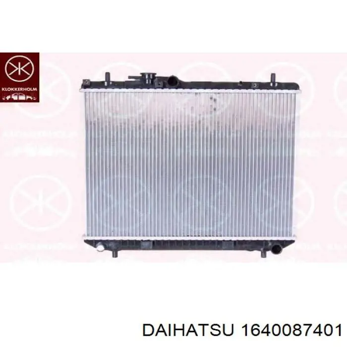 Радіатор основний Daihatsu 1640087401 ціна, від 91.09 USD