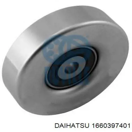 Ролик приводного ременя, паразитний Daihatsu 1660397401 ціна, від 16.99 USD