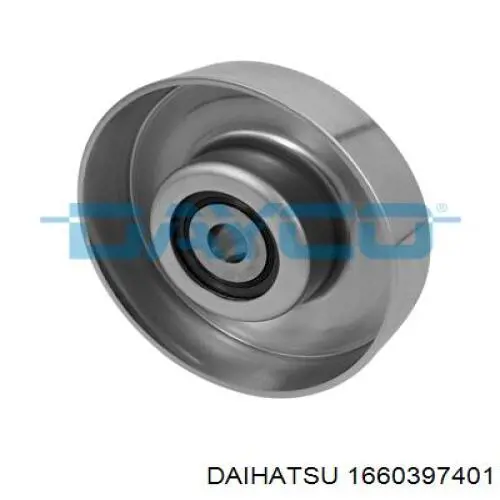 Ролик приводного ременя, паразитний 1660397401 Daihatsu