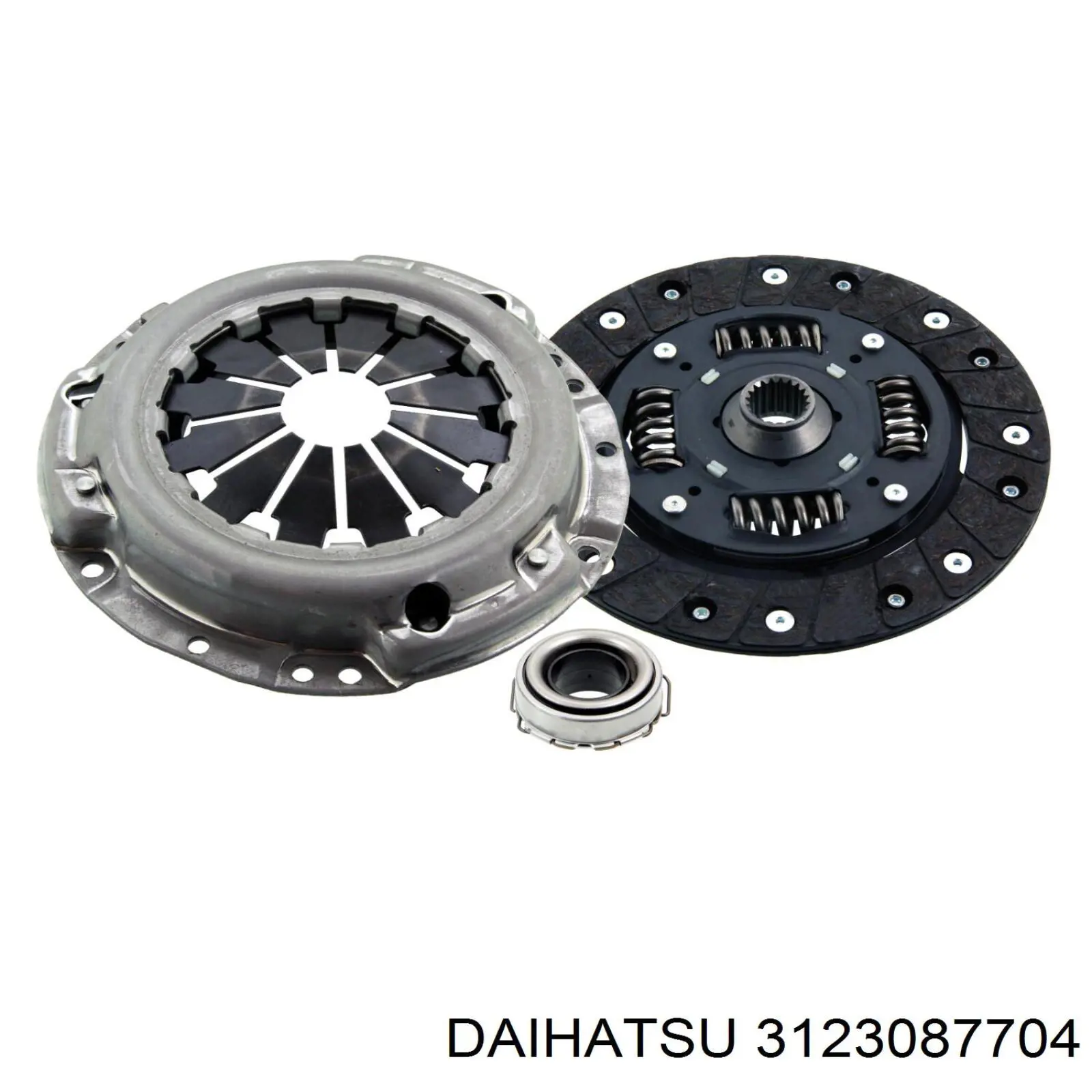 Комплект зчеплення (3 частини) 3123087704 Daihatsu