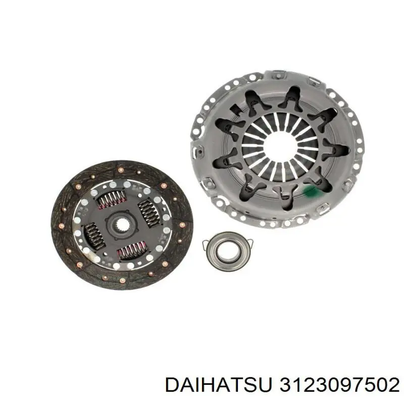 Підшипник вижимний зчеплення 3123097502 Daihatsu