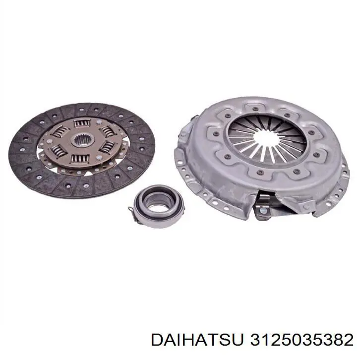 3125035382 Daihatsu диск зчеплення