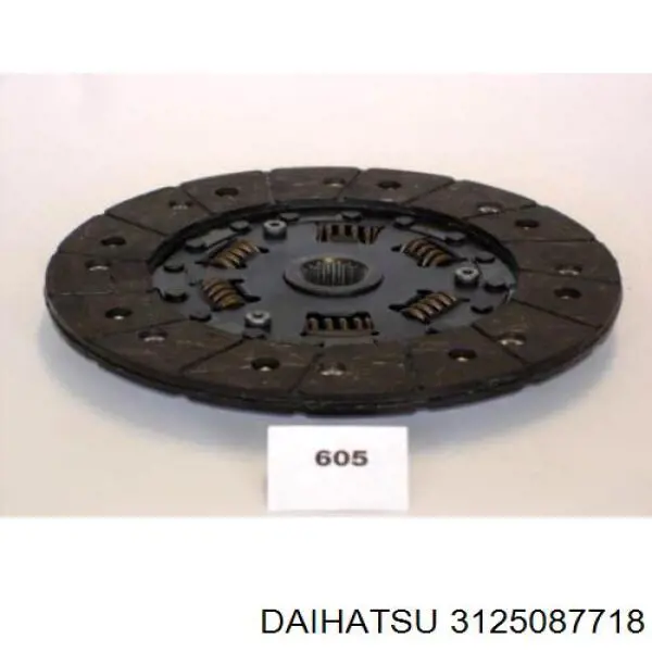 Диск зчеплення 3125087718 Daihatsu