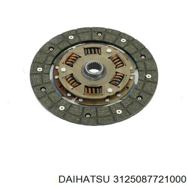 Диск зчеплення 3125087721000 Daihatsu