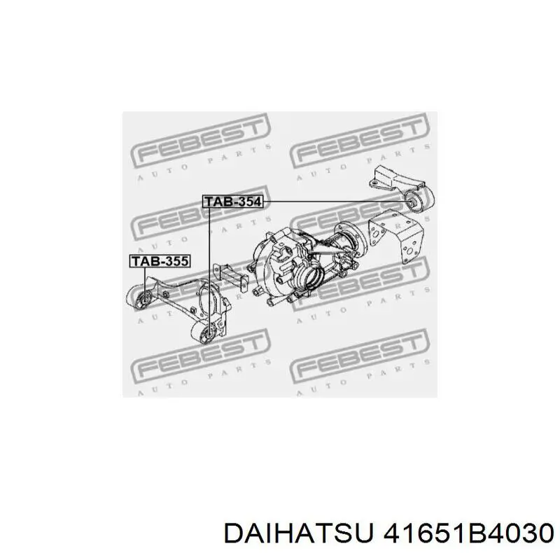 Купити 41651B4030 Toyota 
