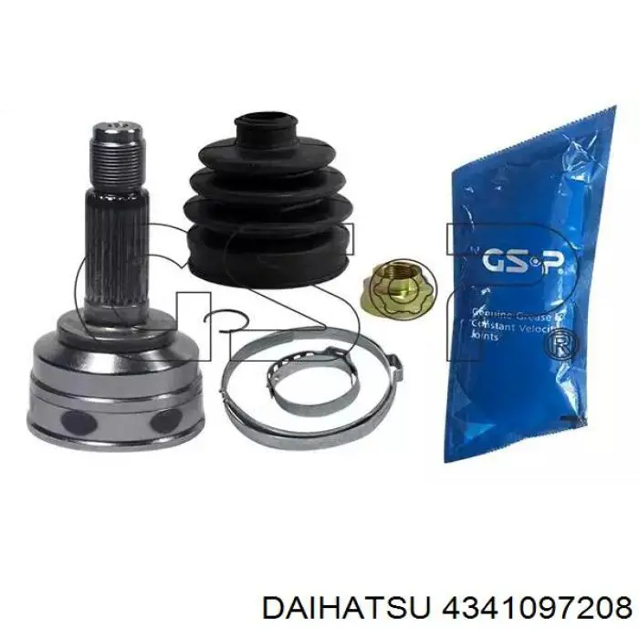 Граната колісна Daihatsu 4341097208 ціна, від 20.76 USD