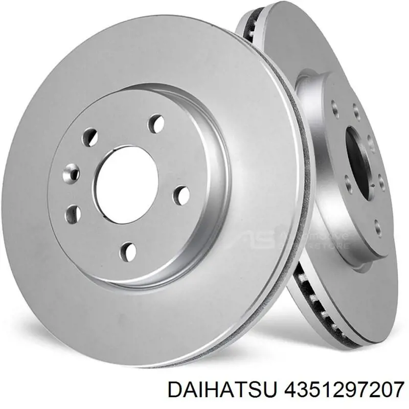 4351297207 Daihatsu Гальмо дискове переднє