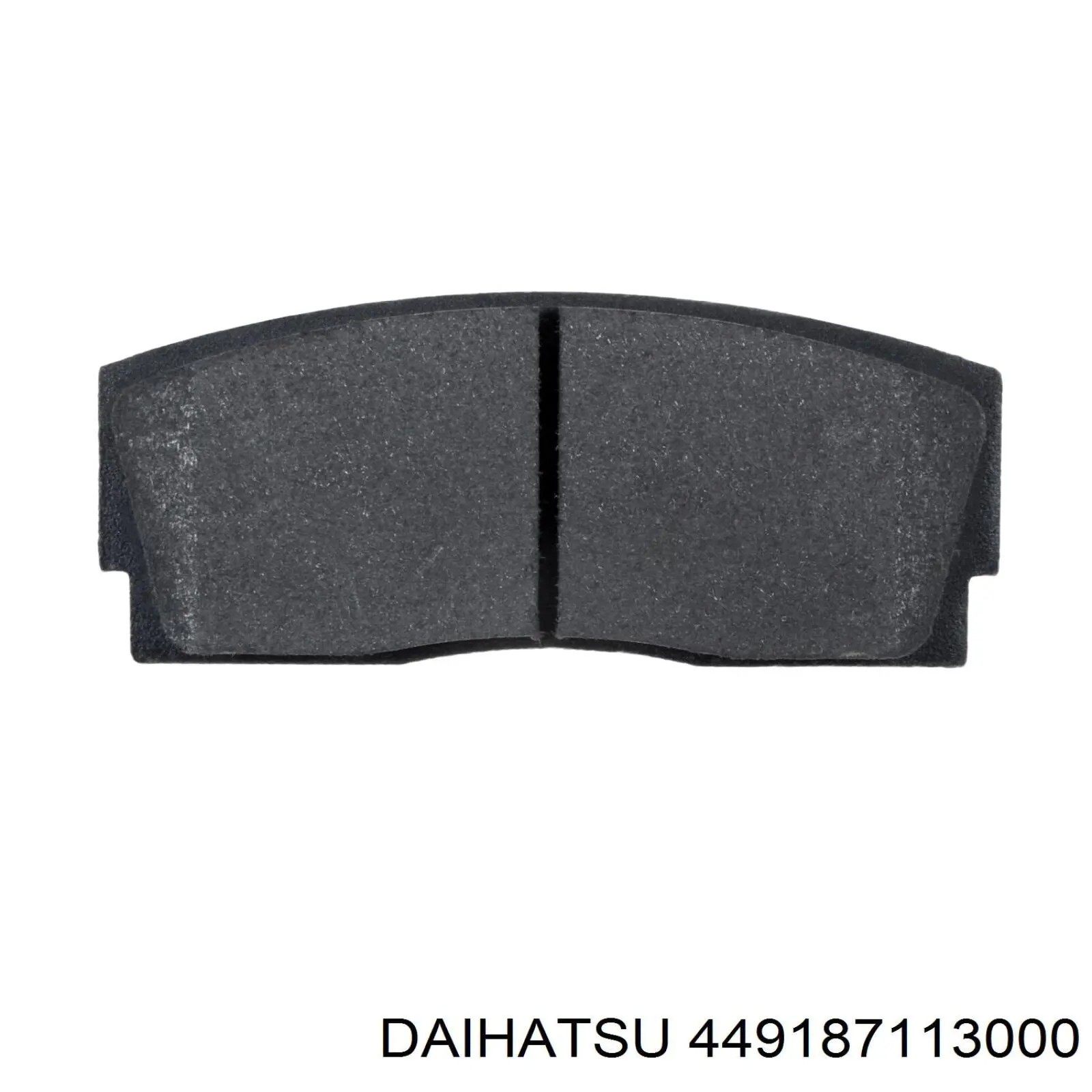 449187113000 Daihatsu Передні гальмівні колодки