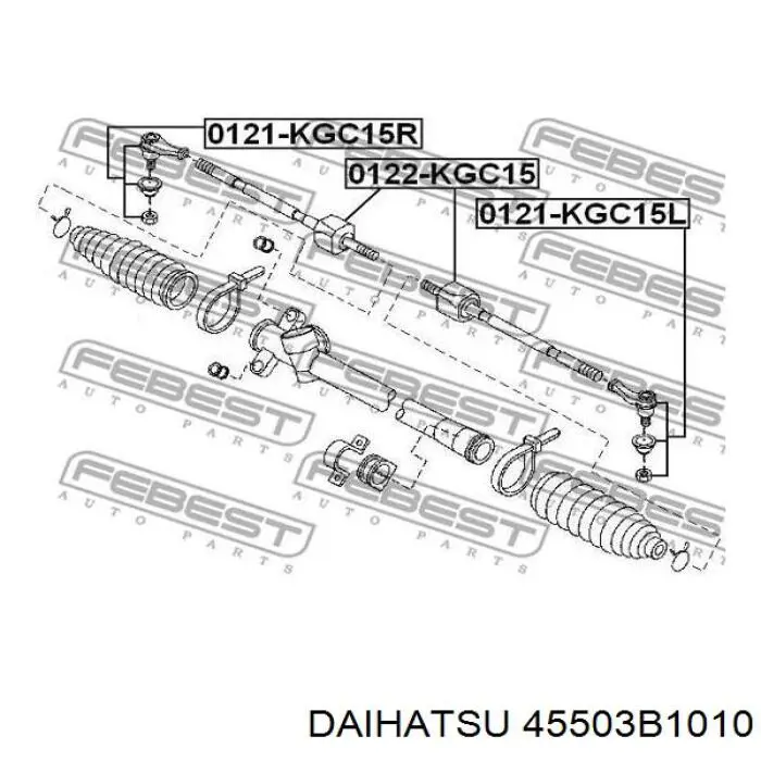 45503B1010 Daihatsu тяга рульова
