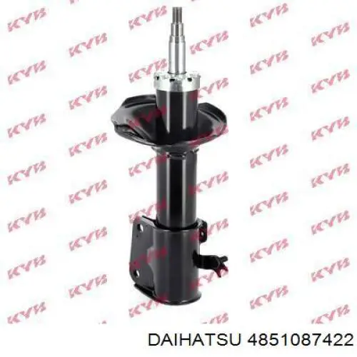 Амортизатор передній, правий Daihatsu 4851087422 ціна, від 44.12 USD