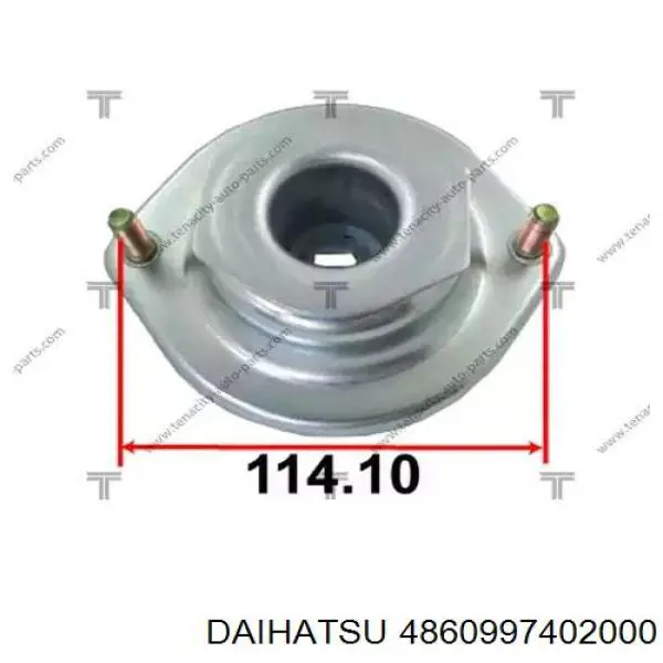 4860997402000 Daihatsu Кріплення переднього амортизатора