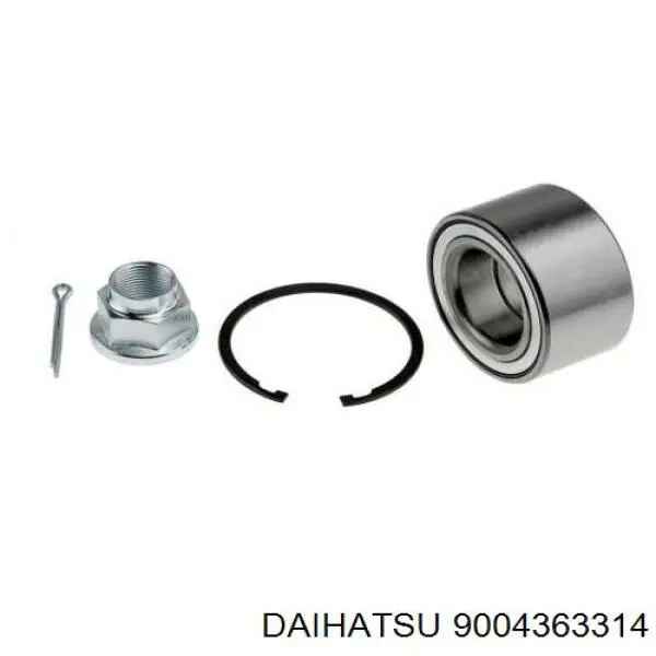 Підшипник маточини передньої 9004363314 Daihatsu