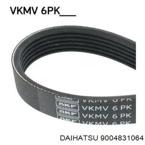 Клиновий ремінь Daihatsu 9004831064 ціна, від 16.47 USD