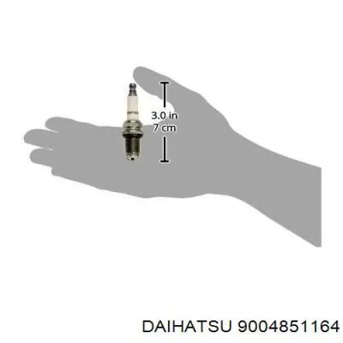 Купити 9004851164 Daihatsu Свічка запалювання