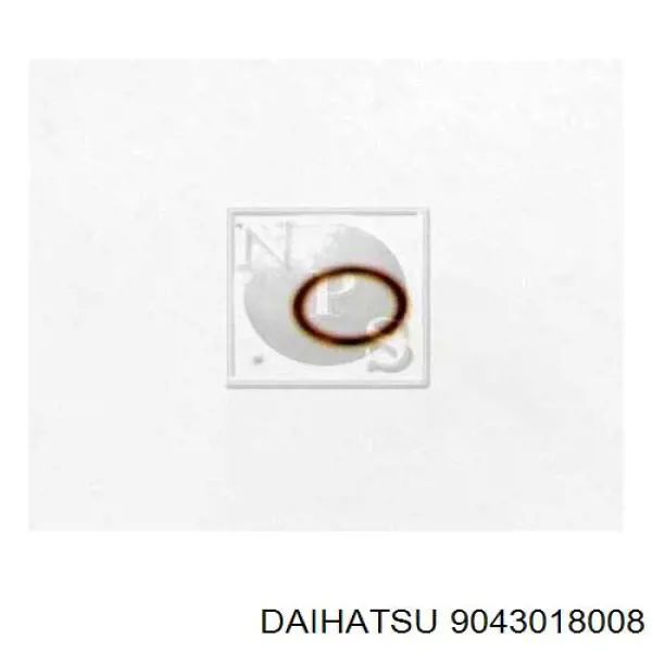 9043018008 Daihatsu прокладка пробки піддону акпп