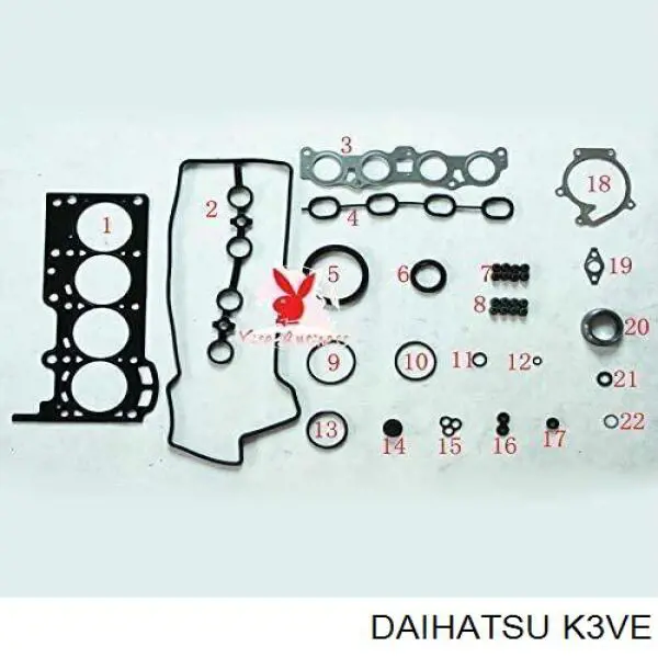  Двигун у зборі Daihatsu YRV 