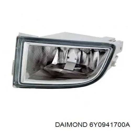 Туманка права Daimond 6Y0941700A ціна, від 19.20 USD