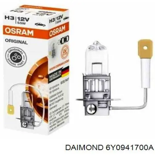 Фара протитуманна, права 6Y0941700A Daimond
