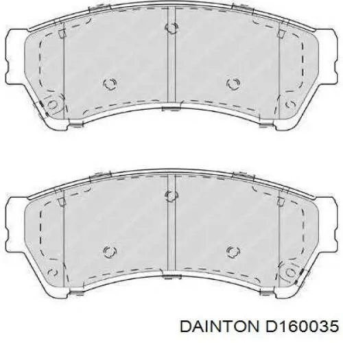 D160035 Dainton Передні гальмівні колодки