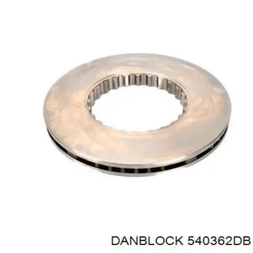 Диск гальмівний передній 540362DB Danblock