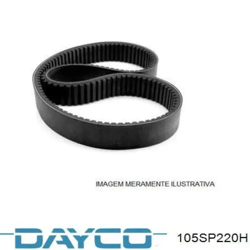105SP220H Dayco Ремінь двигуна