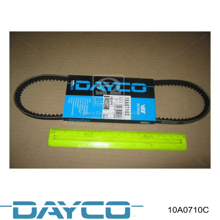 Клиновий ремінь Dayco 10A0710C ціна, від 2.97 USD