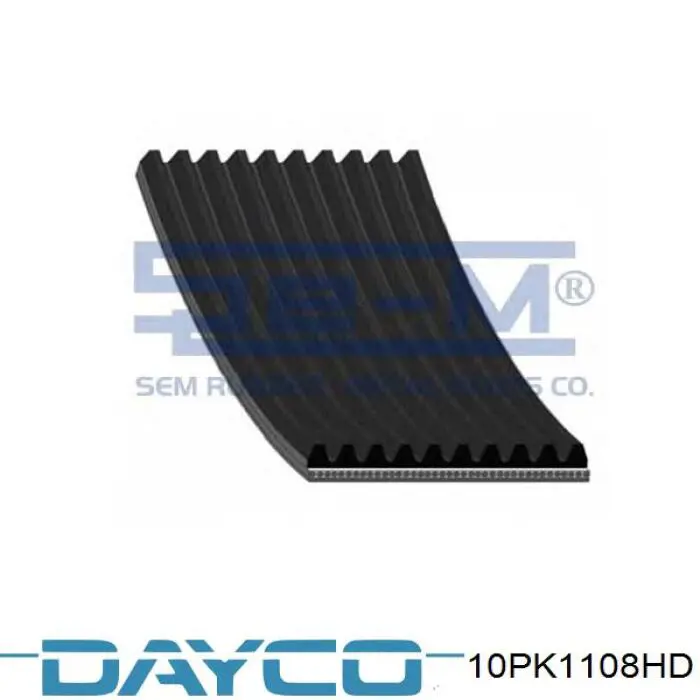 Ремінь приводний, агрегатів 10PK1108HD Dayco