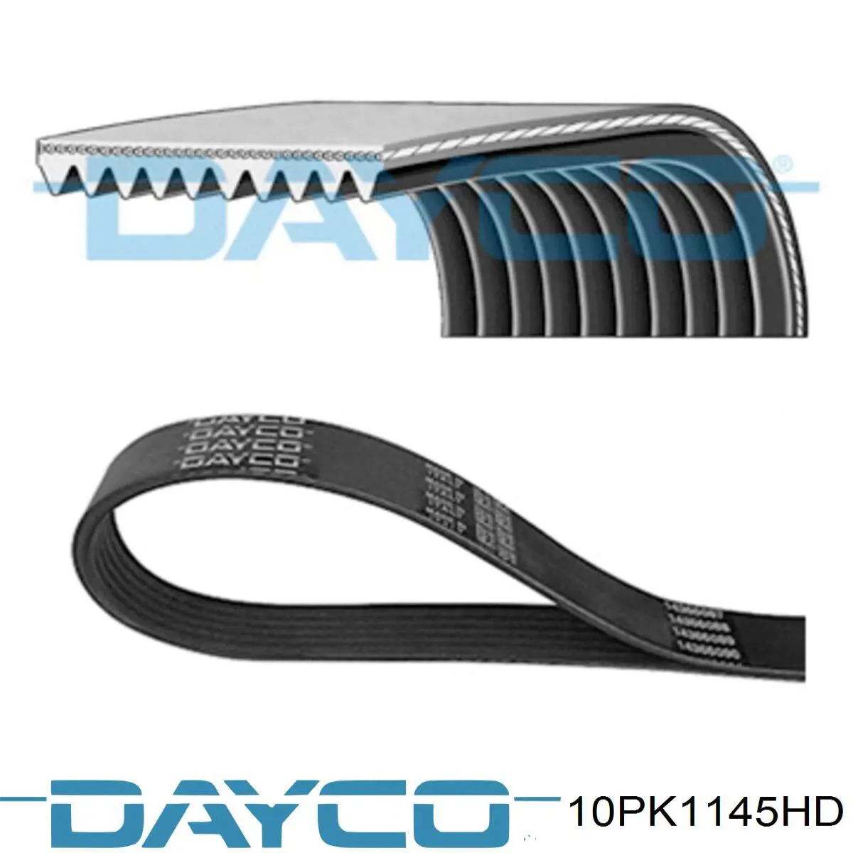 Купити 10PK1145HD Dayco Ремінь генератора